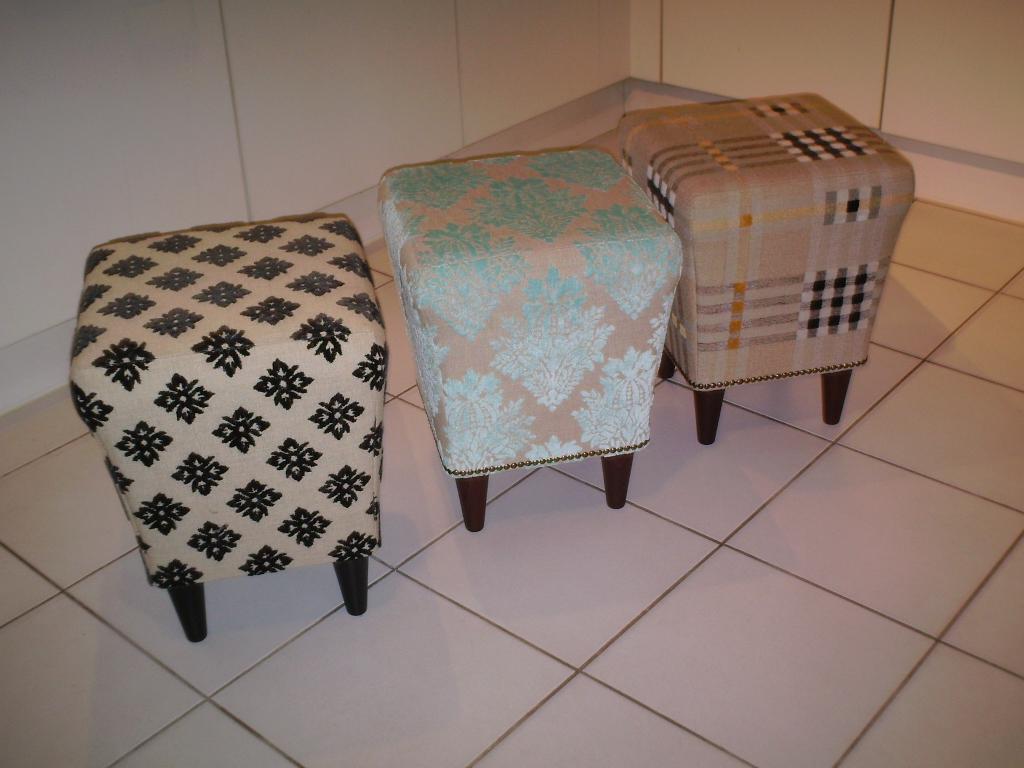 Leuke krukjes in diverse stofjes. Nieuw !!!, 1 kruk, Ophalen of Verzenden, Nieuw, 30 tot 60 cm