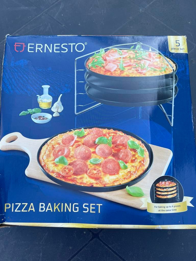 Pizza set, Ophalen, Zo goed als nieuw