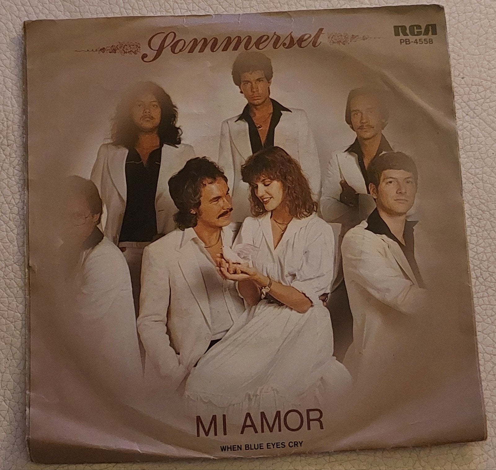 Sommerset - Mi Amor / When Blue Eyes Cry (7 inch vinyl), Gebruikt, 7 inch, Ophalen of Verzenden, Pop