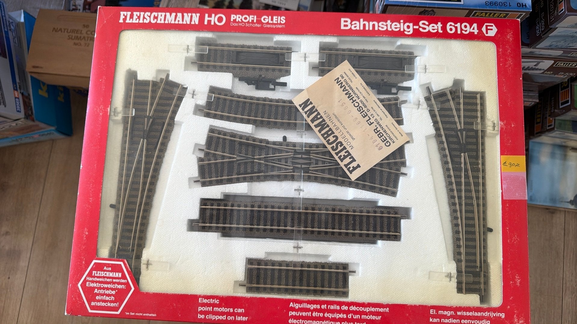 Fleischmann H0 Bahnsteig-Set 6194F - Nieuw in OVP, Ophalen of Verzenden, Nieuw, Rails, Fleischmann