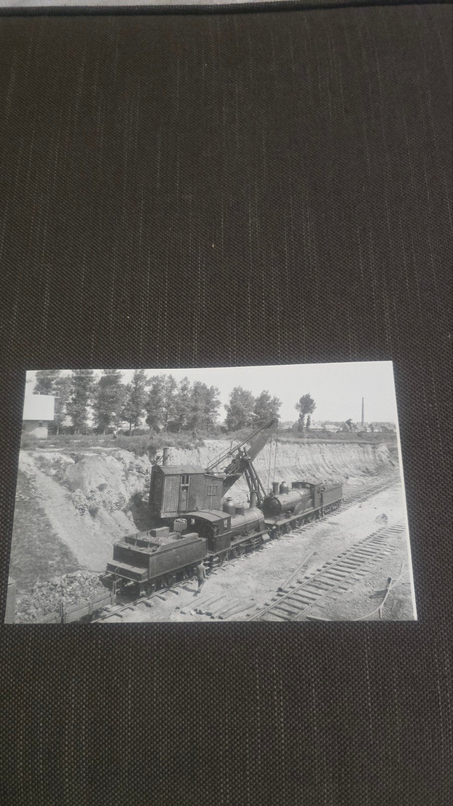 foto Spoorwegbouw Spekholzerheide 1933, Ophalen of Verzenden