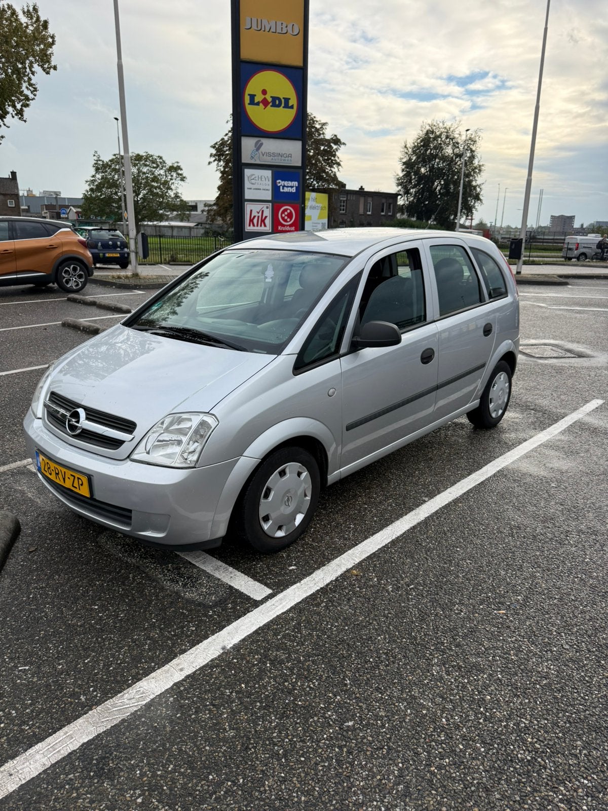 Opel Meriva 1.4 16V 2005 Grijs, Voorwielaandrijving, 4 cilinders, Handgeschakeld, 1364 cc