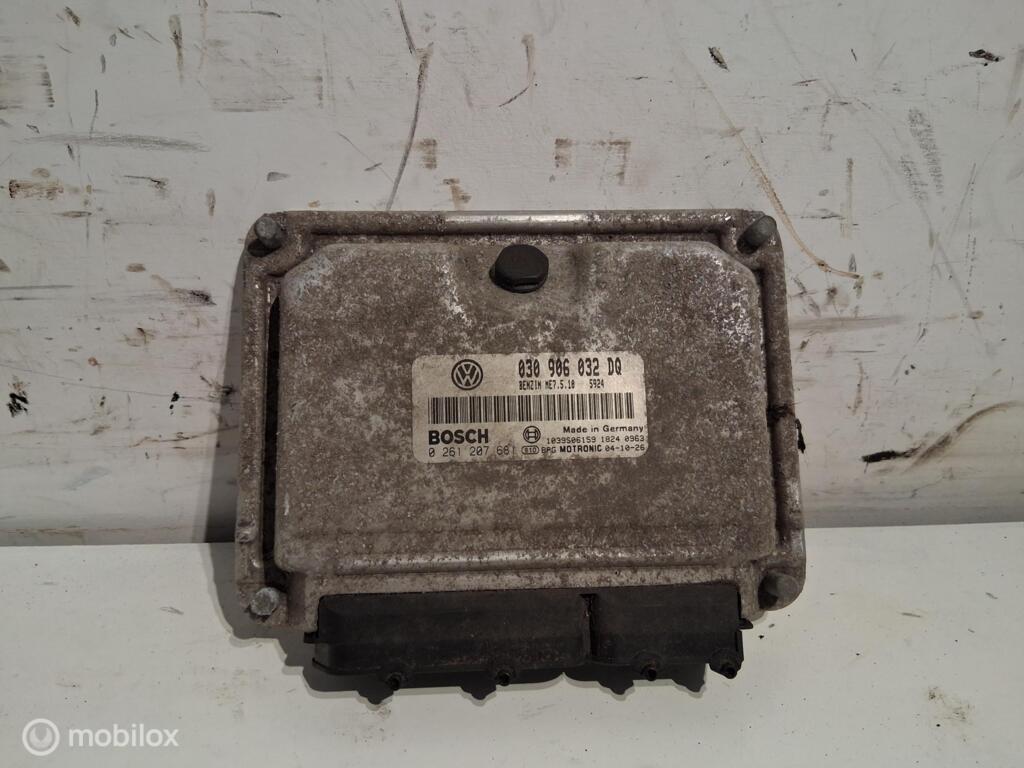 Ecu Vw Lupo 1.4 MPI ('98-'05) 030906032DQ, Gebruikt, Volkswagen, Ophalen of Verzenden, Volkswagen