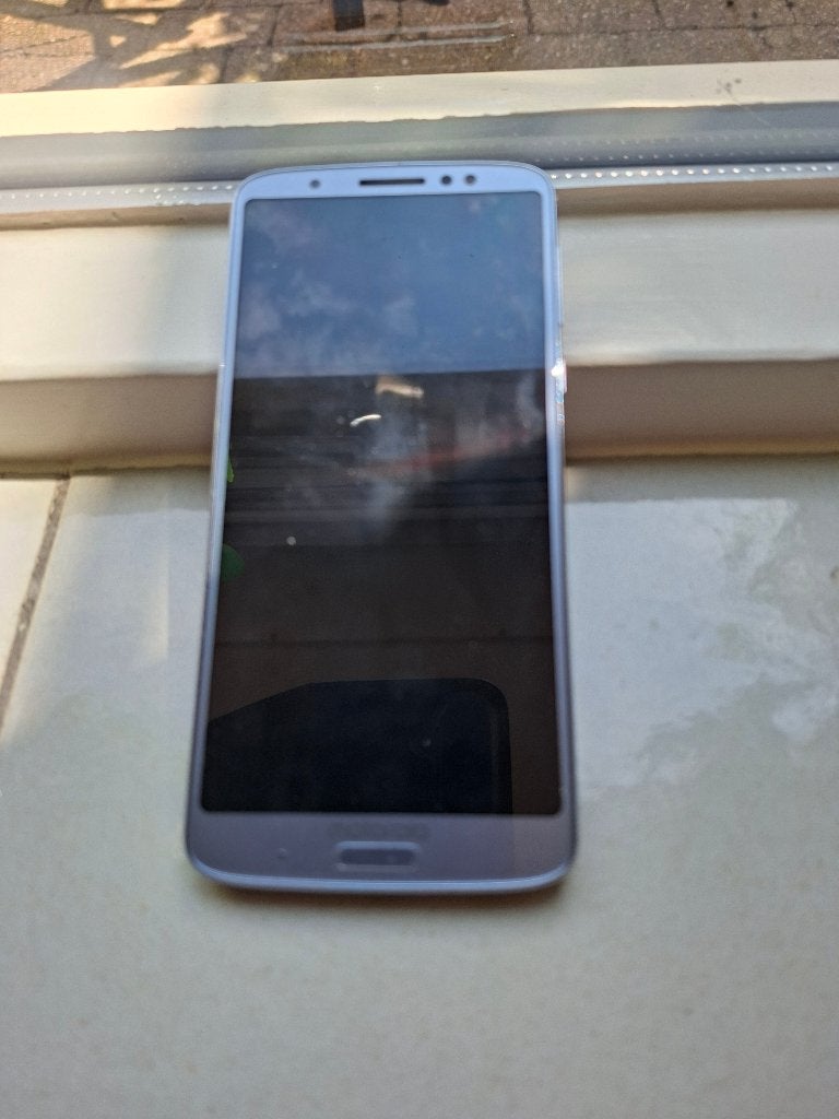 Motorola g6-plus, Telecommunicatie, Mobiele telefoons | Motorola, Gebruikt, Overige modellen, Blauw, Touchscreen