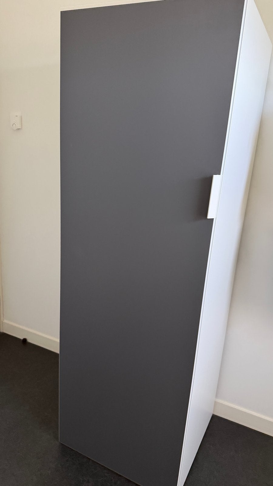 IKEA SKATVAL Legkast - 181x60x57 cm - Grijs/Wit, Ophalen, 50 tot 100 cm, Zo goed als nieuw, 150 tot 200 cm