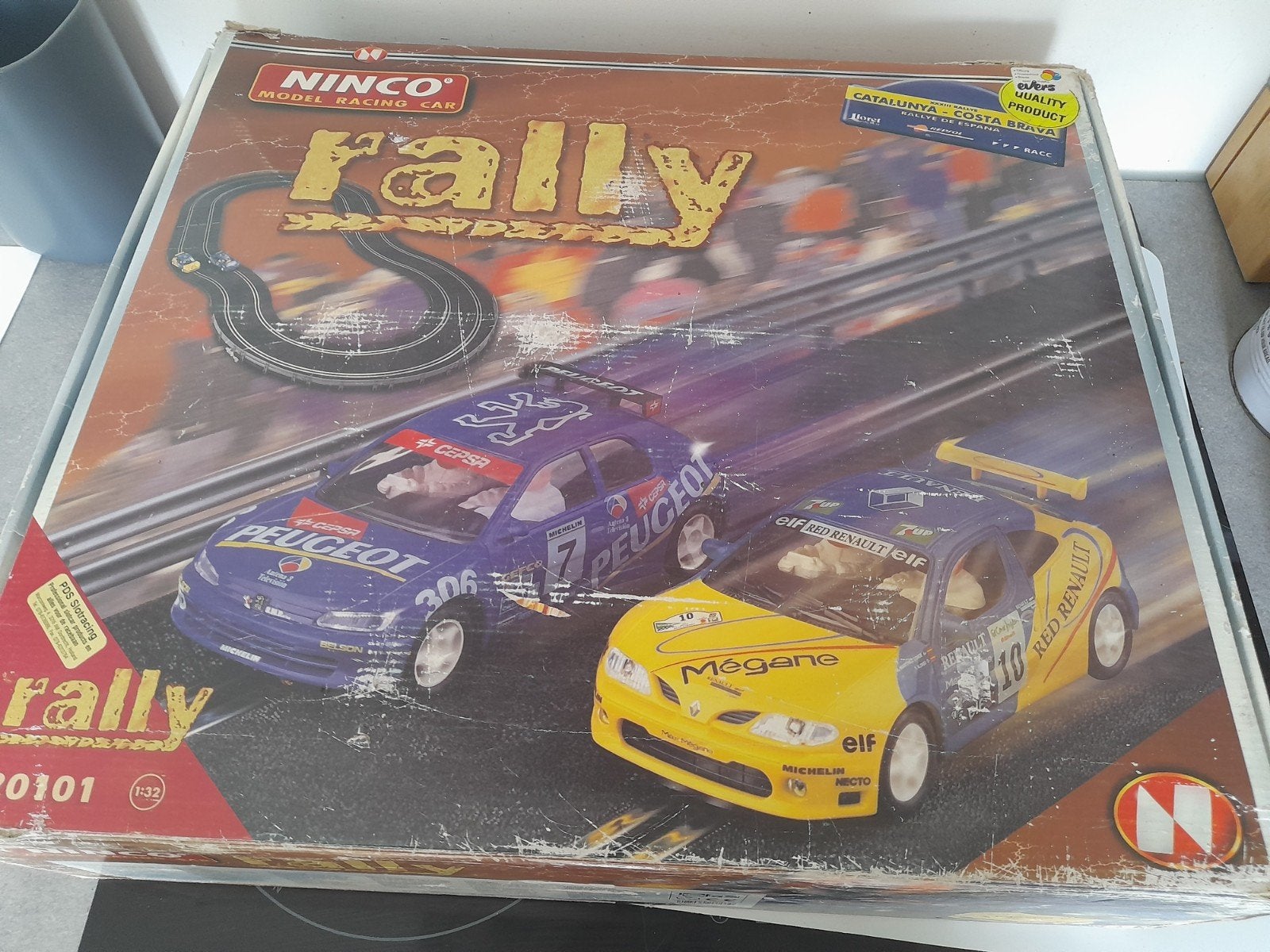 Ninco Rally racebaan 1:32, Ophalen of Verzenden, Gebruikt, Elektrisch, Overige merken