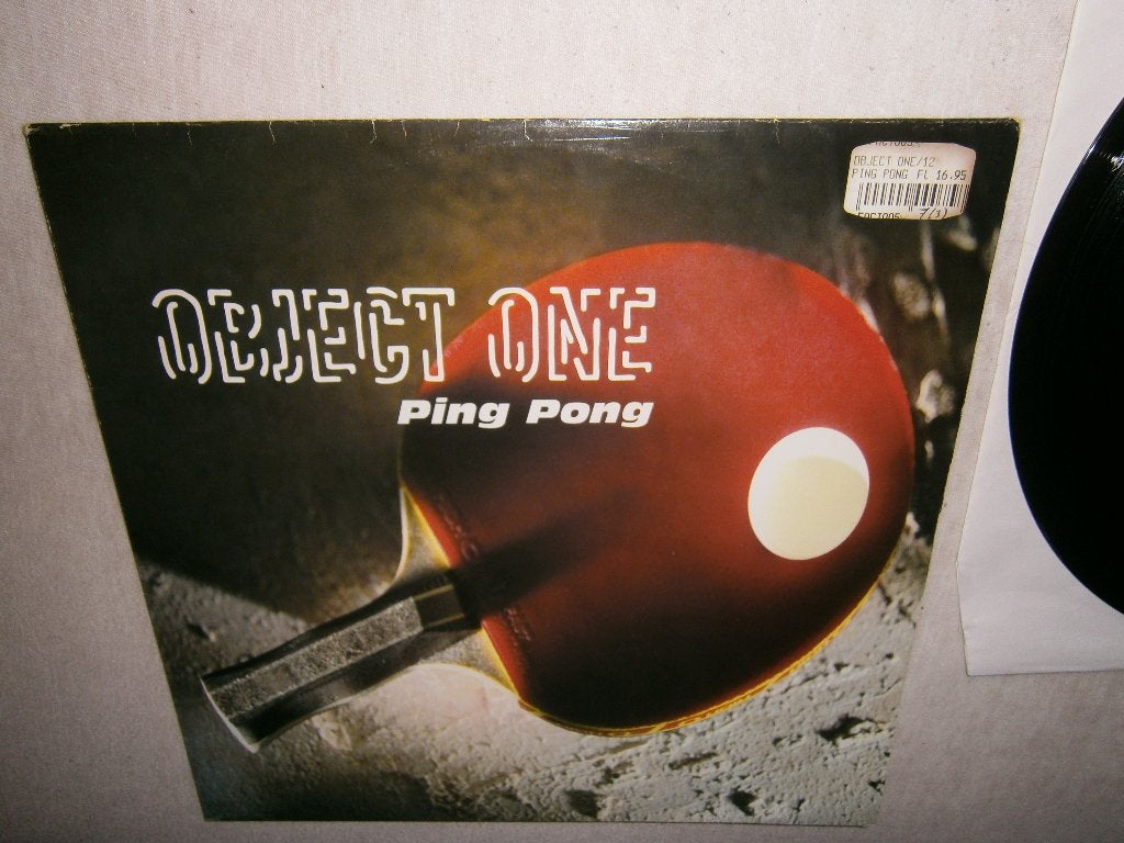 Object One – Ping Pong. 1996. Euro House, Hard House, Ophalen, Gebruikt, House, Inclusief binnenhoes