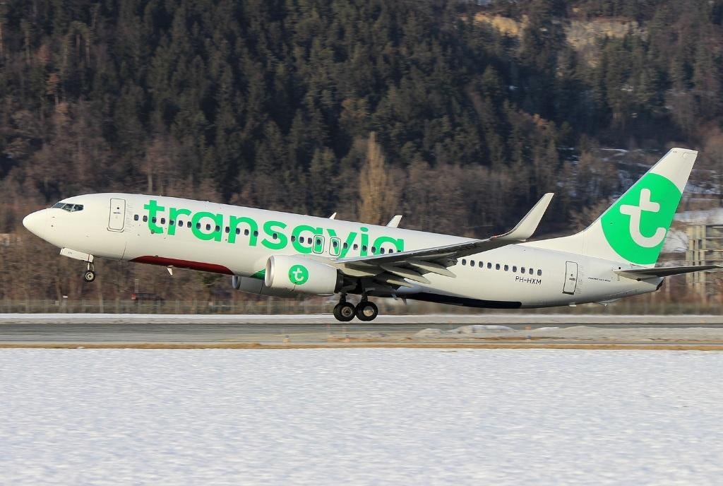 TRANSAVIA  PH-HXM, Verzenden, Nieuw, Kaart, Foto of Prent