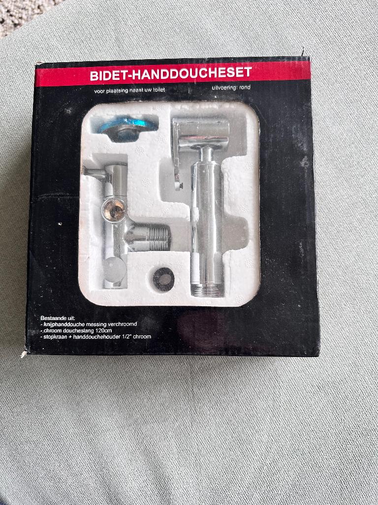 Bidet doucheset, Ophalen of Verzenden, Nieuw, Chroom, Douche