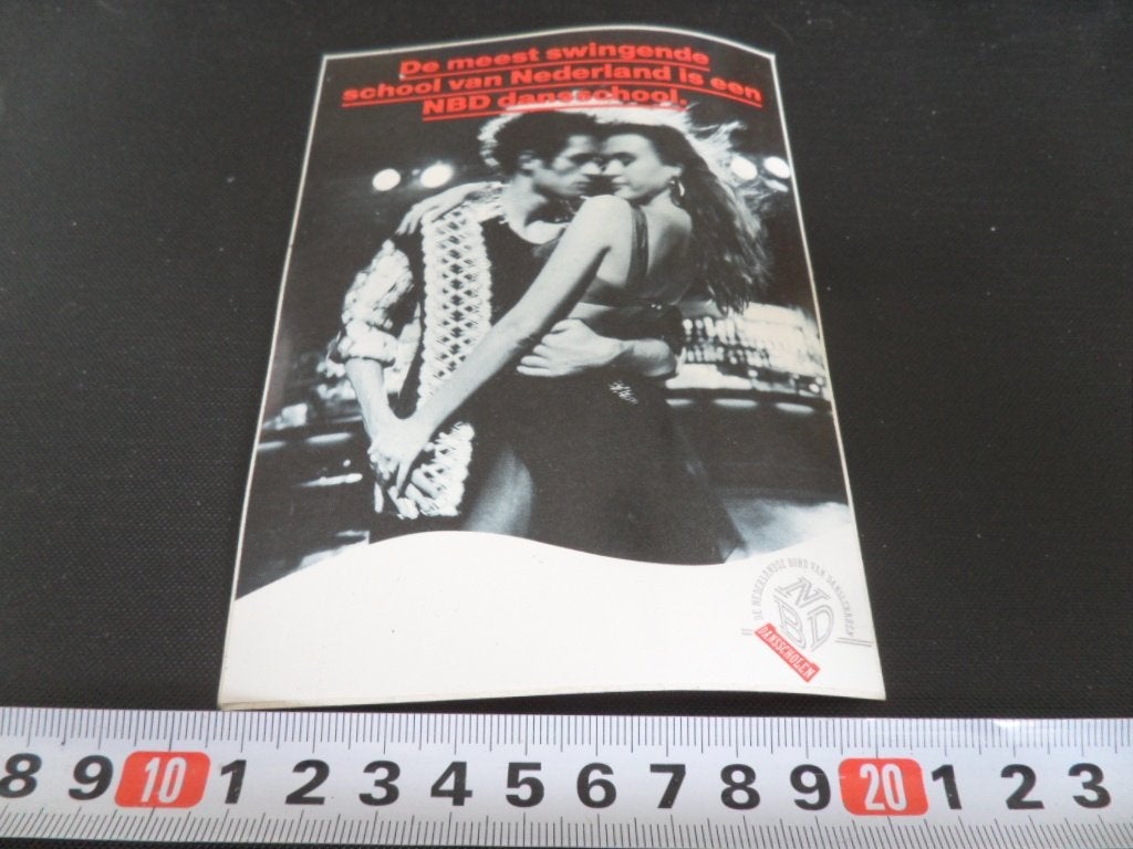 sticker meest swingende school van nederland NBD dansschool, Verzamelen, Ophalen of Verzenden, Zo goed als nieuw