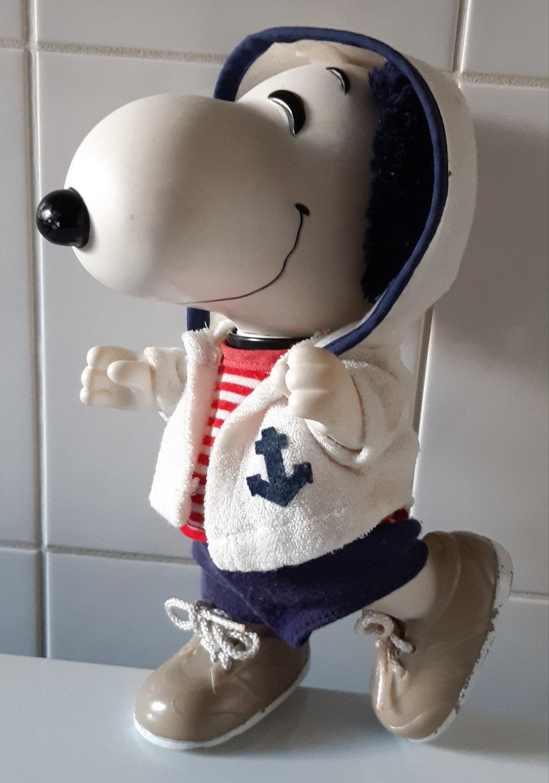 SNOOPY vintage doll, Ophalen of Verzenden, Snoopy, Zo goed als nieuw, Beeldje of Figuurtje