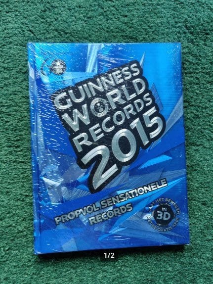 Guinness world records 2015 - Jubileum uitgave! - NIEUW, Nieuw, Ophalen of Verzenden, Overige onderwerpen, Geschikt voor kinderen