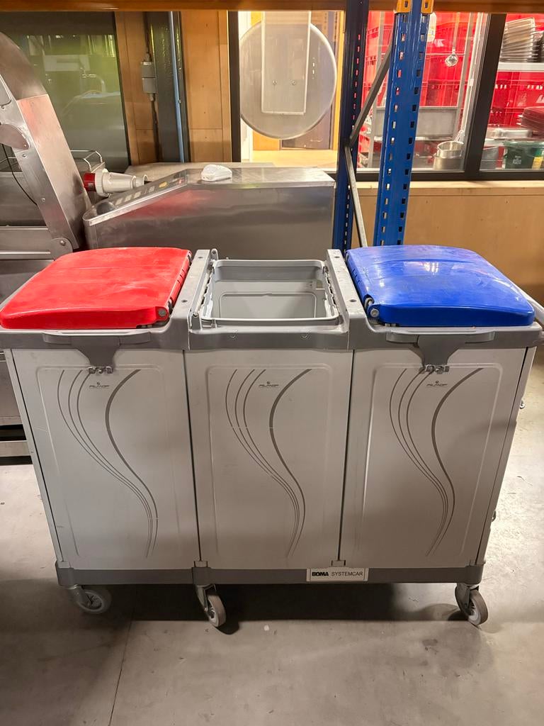 2x Scheiding Containers - Afvalscheiding, Ophalen