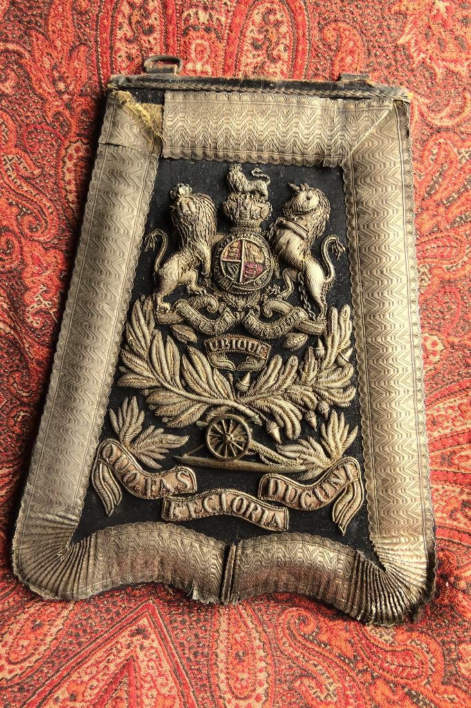 Engelse Victoriaanse Royal Artillery Officers Sabretache, Ophalen of Verzenden, Landmacht, Engeland, Overige typen