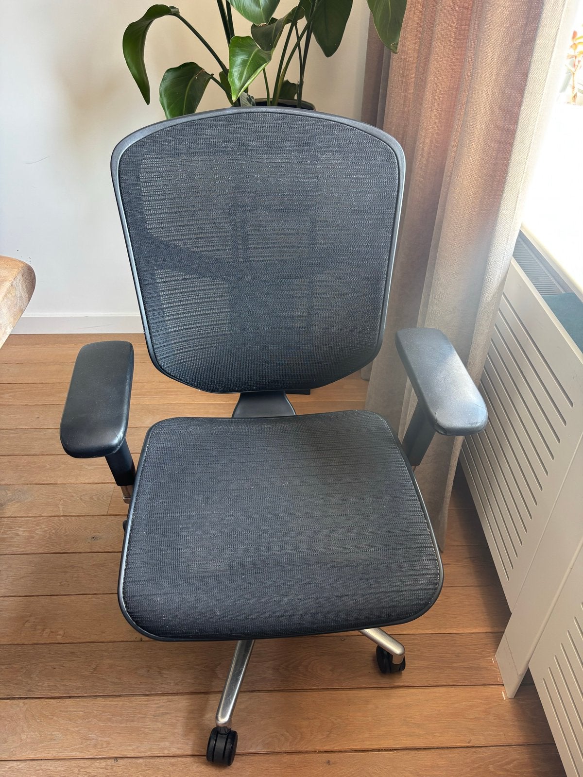 Gebruikte Bureaustoel - Zwart, Ergonomisch, Ophalen, Gebruikt, Zwart, Bureaustoel