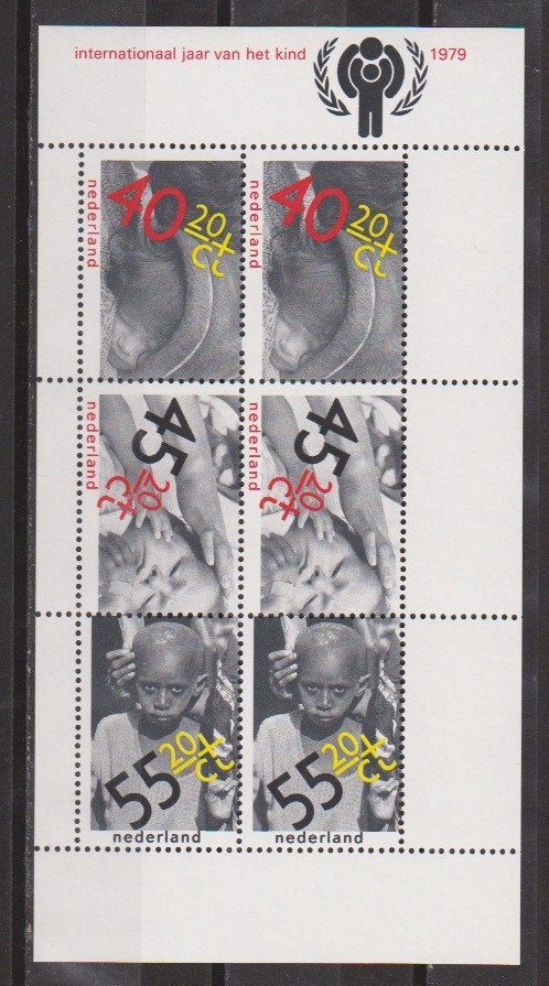 NVPH 1190 PF Kinderzegels 1979 Blokken 1965/2000 voor 10% CW, Ophalen of Verzenden