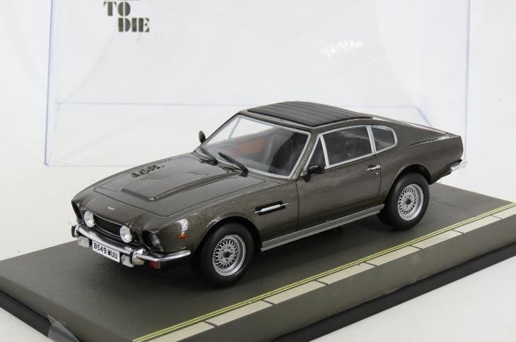 Aston Martin V8 "James Bond No Time to Die" Grijs 1/24 Hache, Tschuiten@hotmail.com, Duitsland, Auto, Nieuw