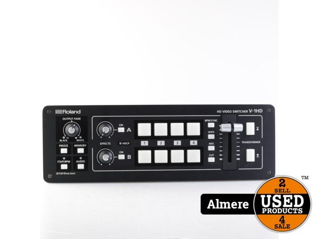 Roland V-1HD Videomixer | In nette staat, Roland, Zo goed als nieuw, Support@roland.com, 10910 Culver Blvd
Culver City, CA 90230
USA