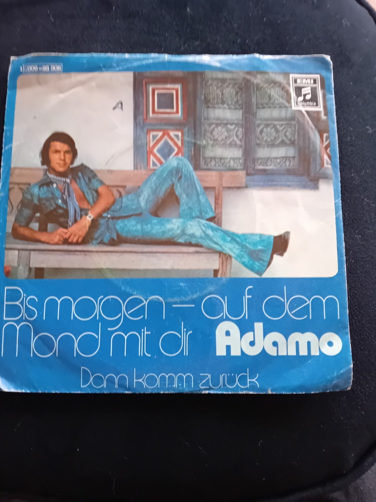 Adamo single., Cd's en Dvd's, Vinyl Singles, Ophalen of Verzenden, Gebruikt, Pop
