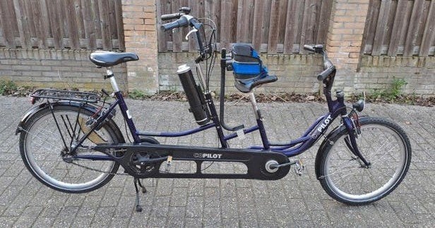 Huka Co-Pilot '24 Ouder-Kind Tandem met Pendix middenmotor e, Ophalen, Minder dan 10 versnellingen, Gebruikt, Minder dan 49 cm