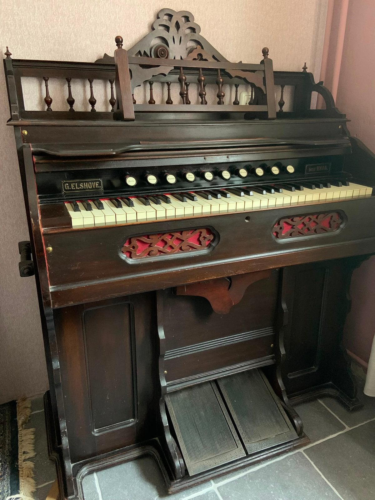 Orgel harmonium, Ophalen, Zo goed als nieuw