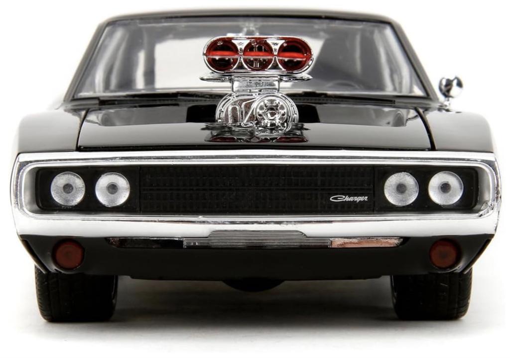 Dodge Charger 1970 + DOM figuur Schaal 1:24, Jada, Auto, Nieuw, Jada