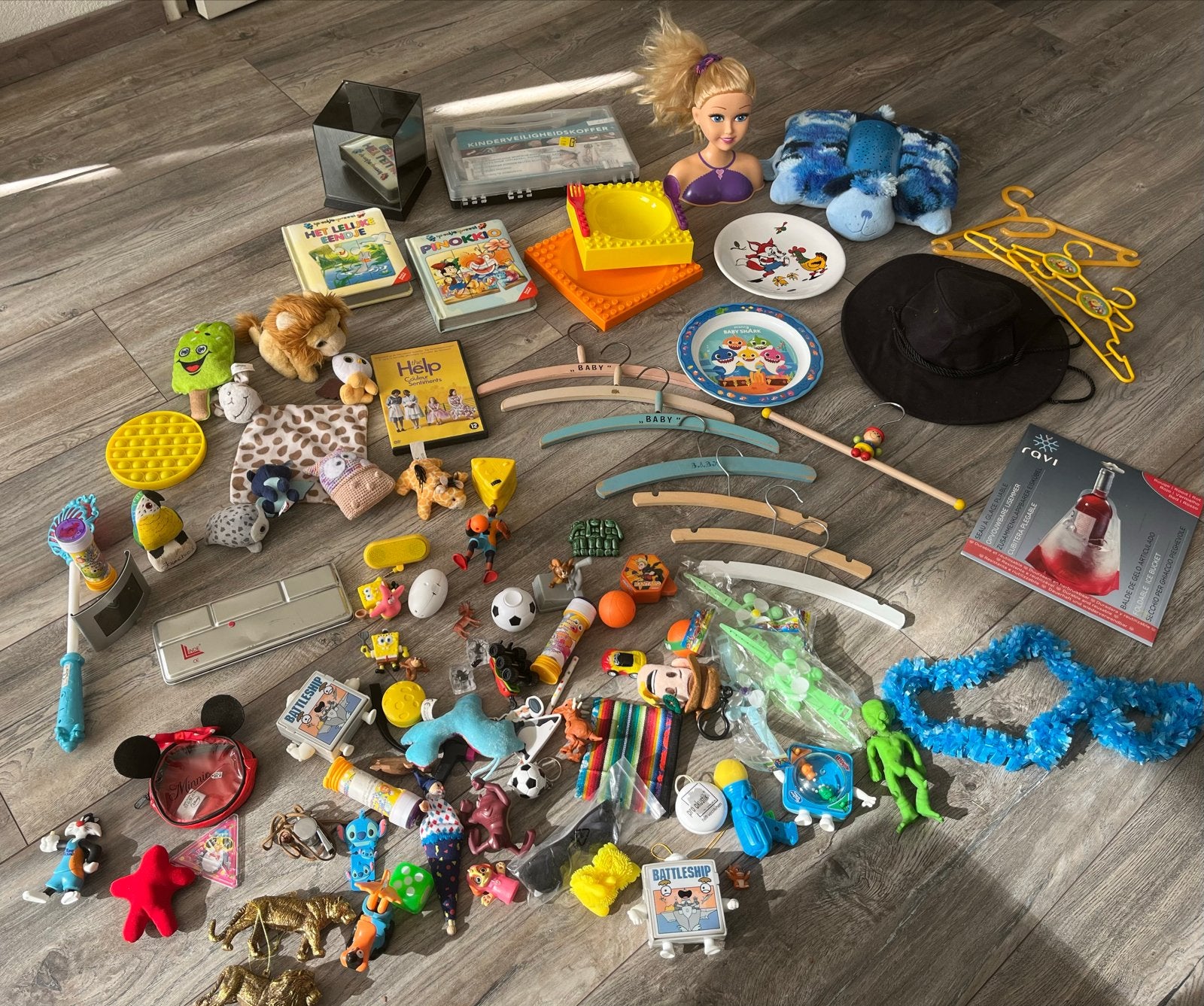 Rommelmarkt doos, Ophalen, Gebruikt
