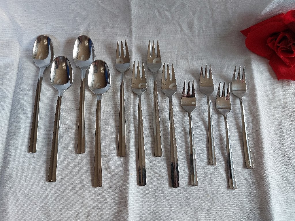 Sola Elite model Odessa | visvork vork(-jes) opscheplepel ++, Antiek en Kunst, Antiek | Bestek, Verzenden