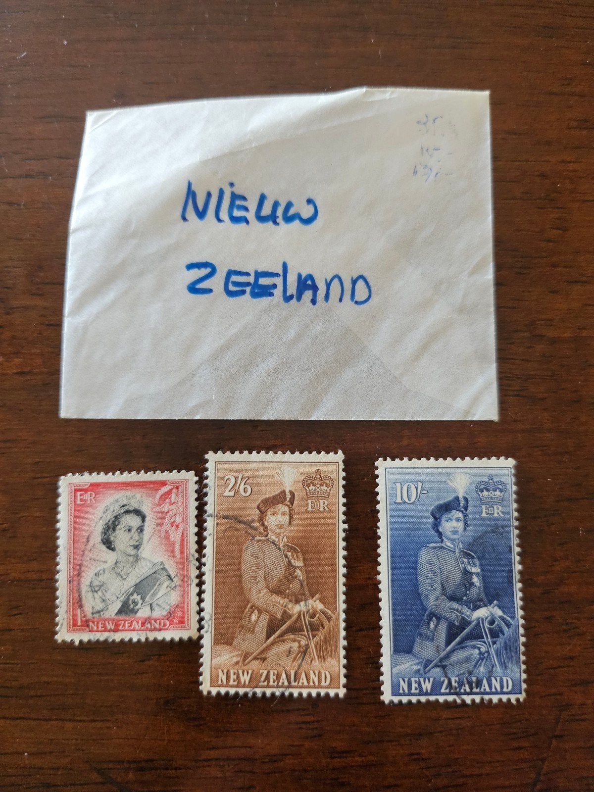 Nieuw-Zeeland postzegels Koningin Elizabeth II, Postzegels en Munten, Ophalen of Verzenden, Gestempeld