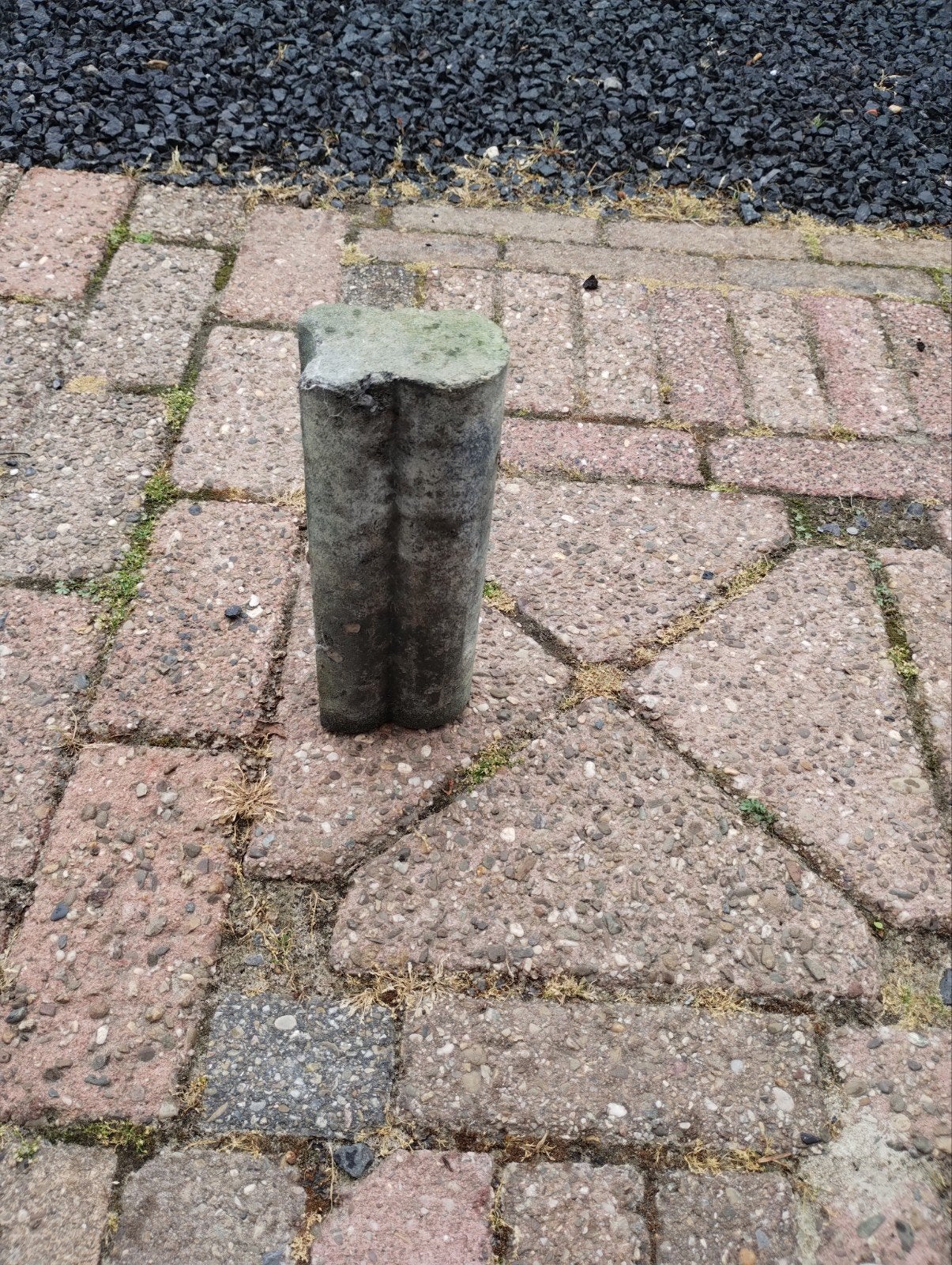 Betonrand gratis, Tuin en Terras, Ophalen, Gebruikt