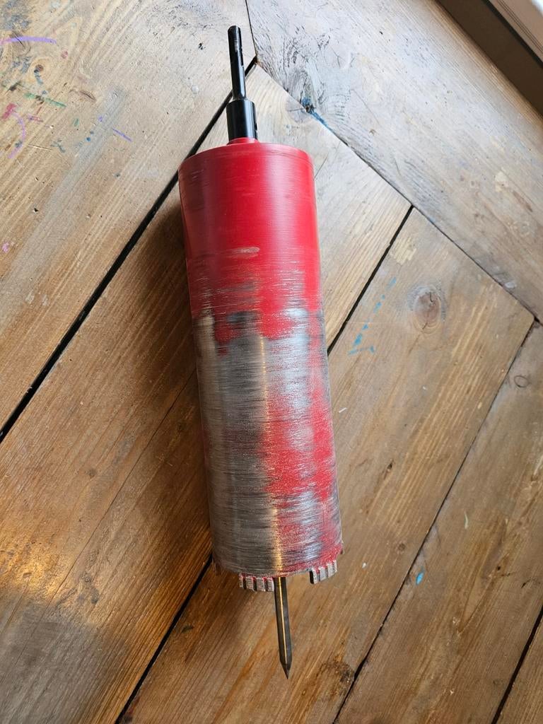 Dozenboor 102mm 280mm lang compleet, Ophalen of Verzenden, Zo goed als nieuw