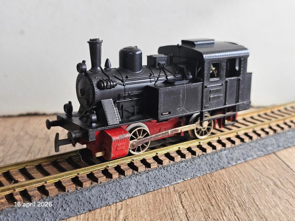 Modeltrein Ho marklin stoomlokomotief, Ophalen of Verzenden, Wisselstroom, Wagon, Märklin
