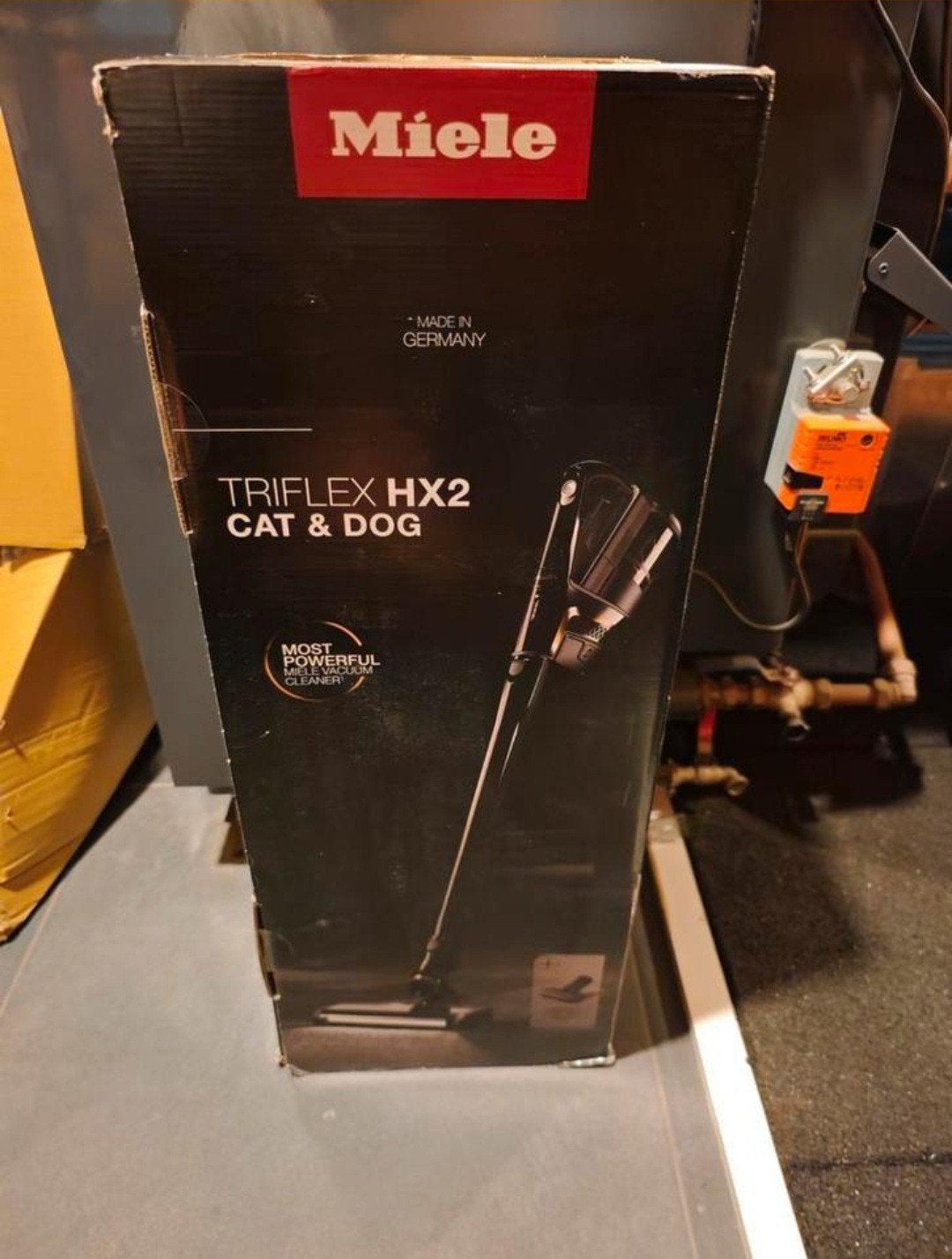 Miele Triflex HX2 Cat&Dog stofzuiger compleet in doos, Gebruikt, Miele, Reservoir, Steelstofzuiger