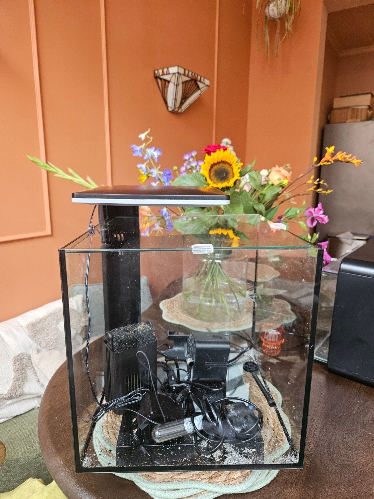superfish qubiq 30 pro, Dieren en Toebehoren, Ophalen, Zo goed als nieuw, Leeg aquarium