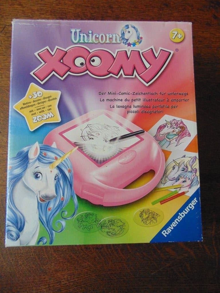 Unicorn Xoomy Spel van Ravensburger, Kinderen en Baby's, Ophalen of Verzenden, Zo goed als nieuw, Knutselen, Met licht