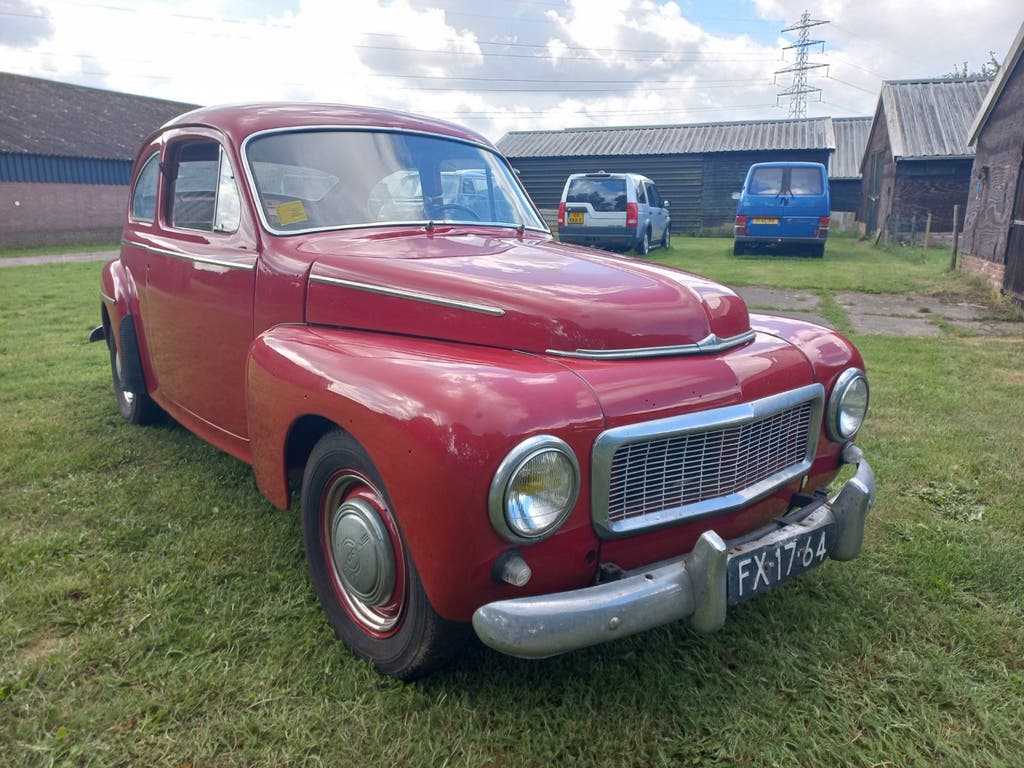 Mooie VOLVO PV 544 SPORT rood 1961 Oldtimer., foto 9