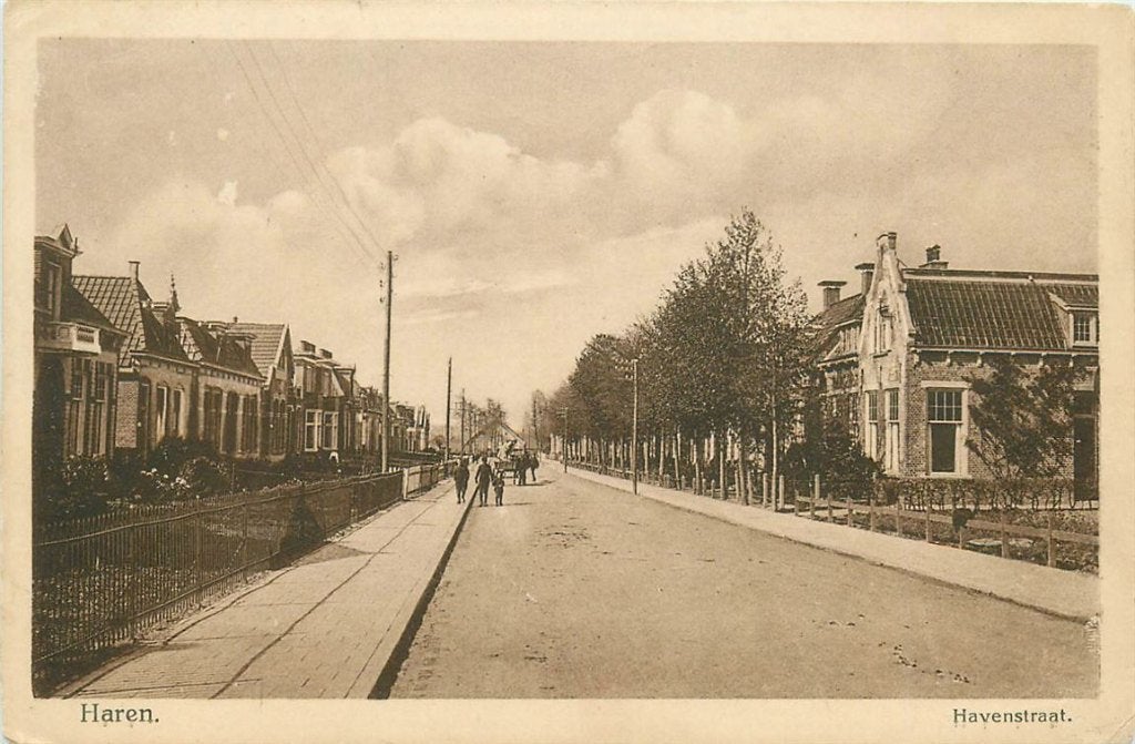 701-279-005 Haren Havenstraat, Verzenden, Voor 1920, Groningen