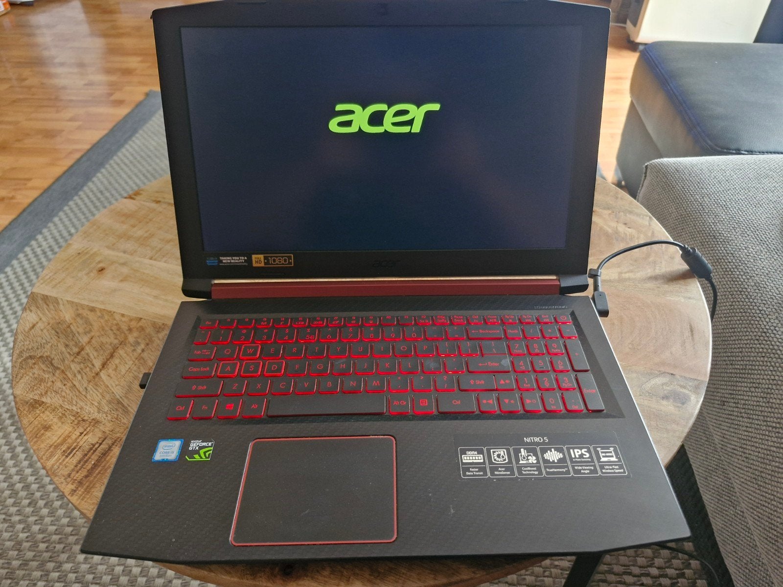 Acer intro 5 gaming laptop, Computers en Software, Windows Laptops, Met videokaart, 8 GB, Zo goed als nieuw, Gaming
