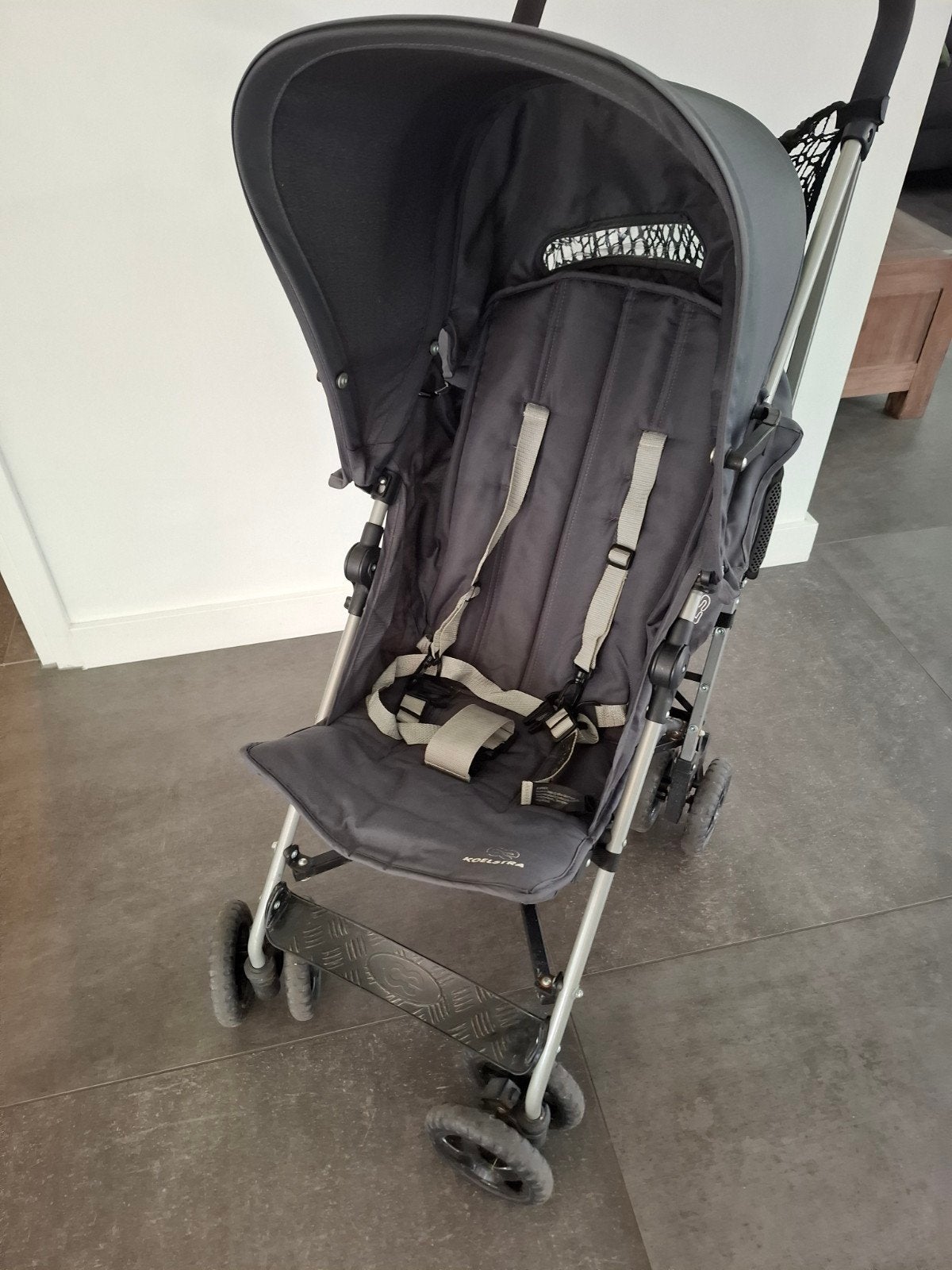 Koelstra buggy Grijs, Ophalen, Gebruikt, Kinderwagen, Overige merken