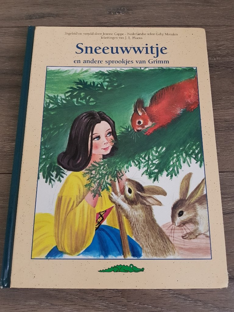 Boek : Sneeuwwitje en andere sprookjes van Grimm, Boeken, Ophalen of Verzenden, Gelezen, Grimm / Gaby Monden