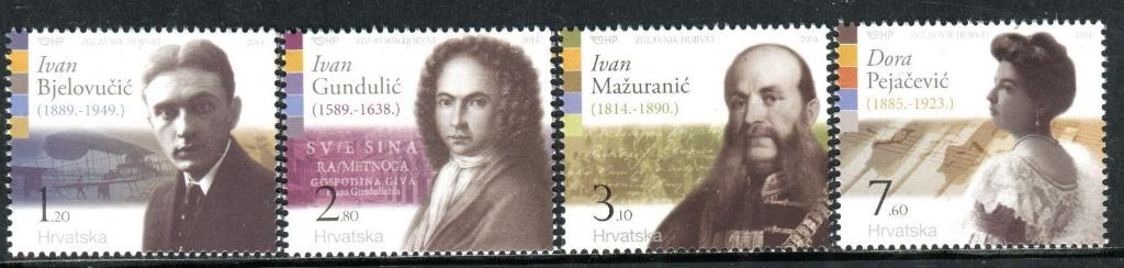 02-05 Kroatië MI 1125/8 postfris, Postzegels en Munten, Verzenden, Overige landen, Postfris