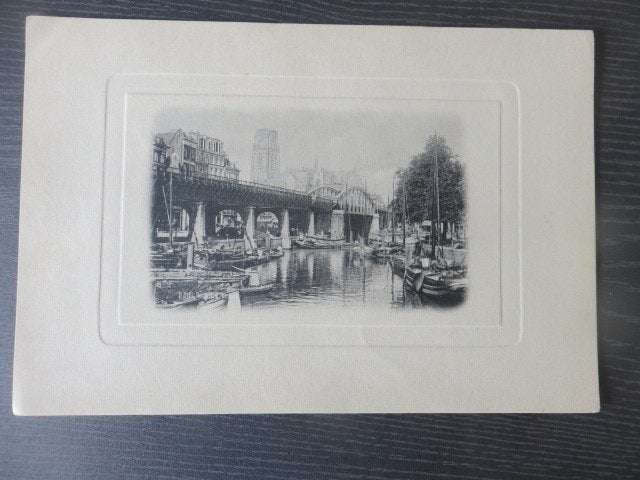12 photogravures van Rotterdam uit 1906, Ophalen of Verzenden