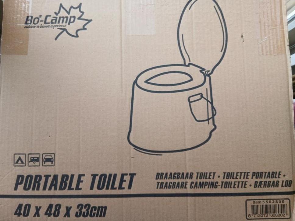 Nieuwe  portable toilet   Bio-Camp   40x48x33 cm, Doe-het-zelf en Verbouw, Ophalen of Verzenden, Nieuw, Toilet