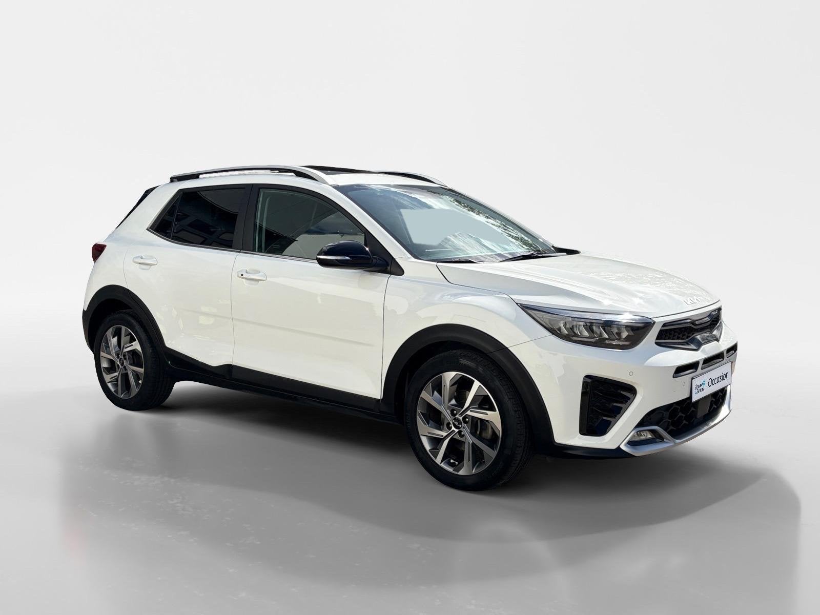 Kia Stonic 1.0 T-GDi MHEV GT-PlusLine | Navi | Clima | Camer, Auto's, Kia, 12 maanden, Gebruikt, Euro 6, Leder en Stof