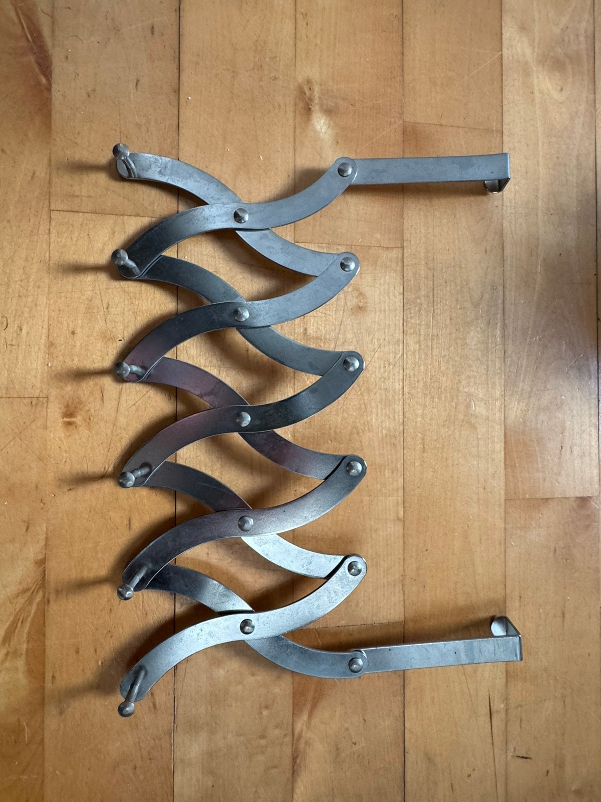Vintage Ikea Uitschuifbare Kapstok., Wandkapstok, Gebruikt, Ophalen of Verzenden, Minder dan 100 cm