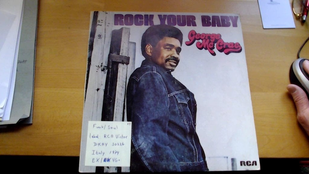 George McCrae - Rock Your Baby (LP, 1974, RCA Victor), Gebruikt, Originele persing, Ophalen of Verzenden, 1970 - 1979