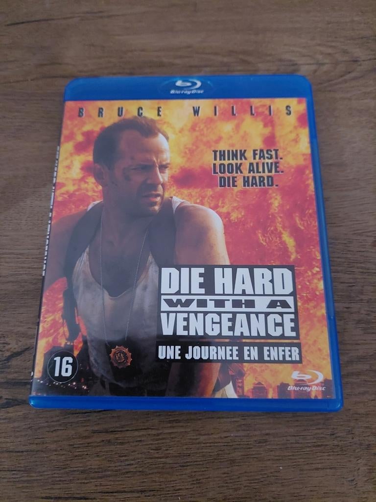Die Hard with a Vengeance, Cd's en Dvd's, Blu-ray, Ophalen of Verzenden, Zo goed als nieuw, Actie