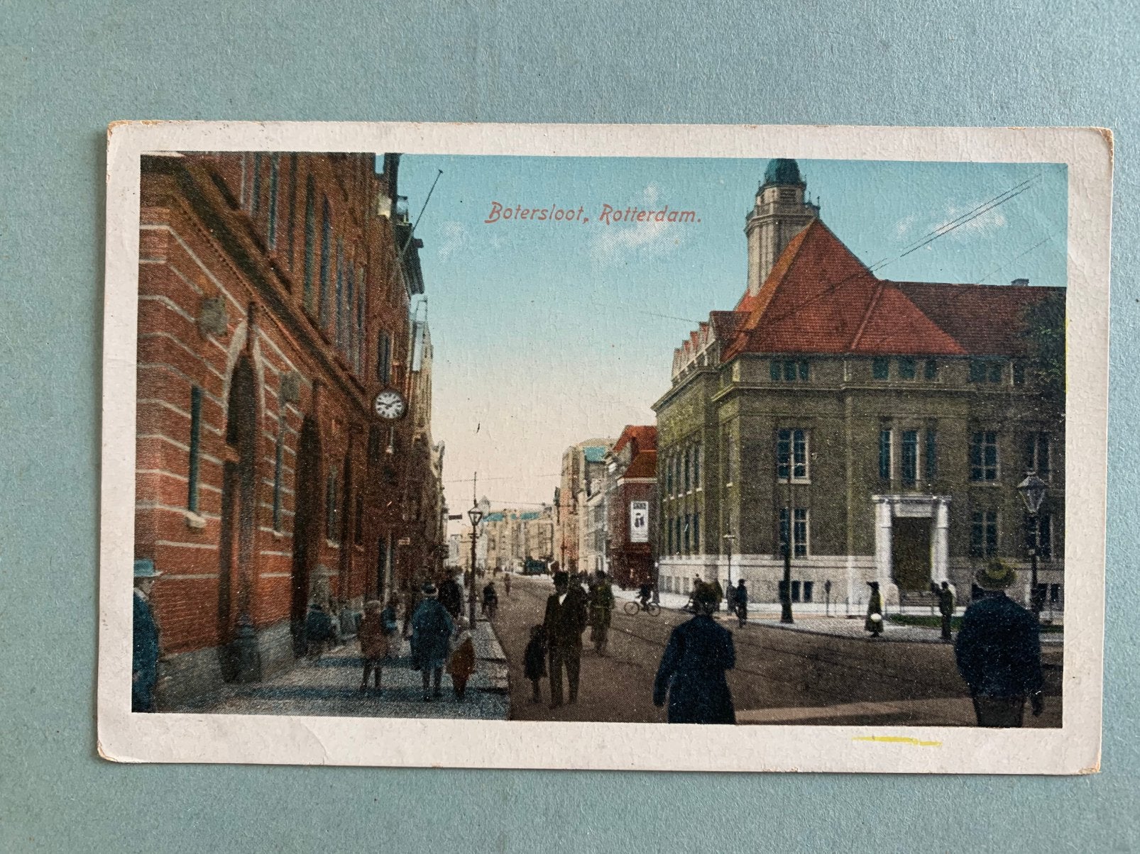 29-12-1924 Rotterdam - Botersloot, Ophalen of Verzenden, 1920 tot 1940, Gelopen, Zuid-Holland