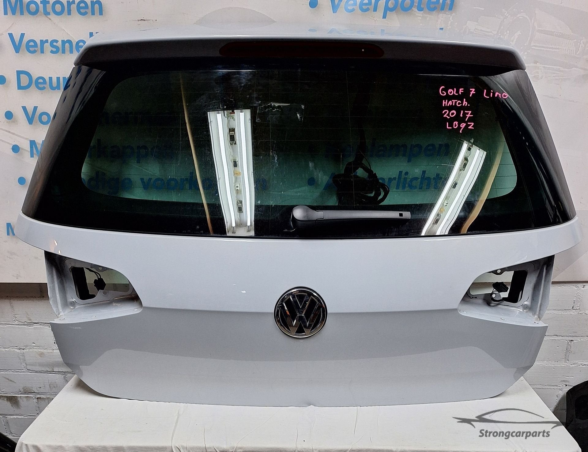 Achterklep VW Golf 7 VII Hatchbak in goede staat kleur LB9Z, Gebruikt, Volkswagen, -, Ophalen of Verzenden