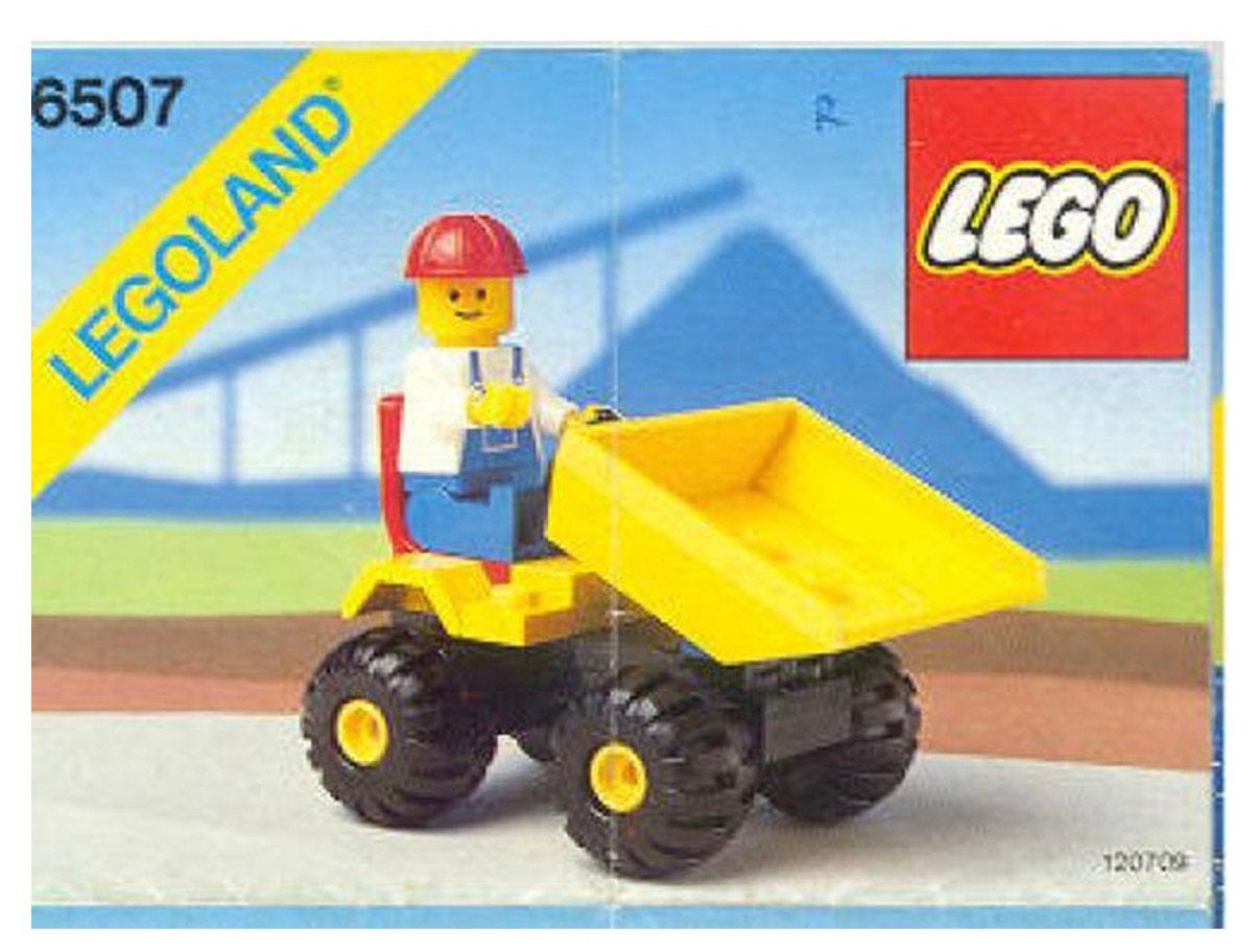 Lego 6507 ~ Mini Dumper, Gebruikt, Overige thema's, Lego, Ophalen of Verzenden
